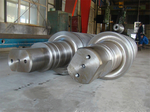 Forged Steel Rotor Shaft Roller Shaft